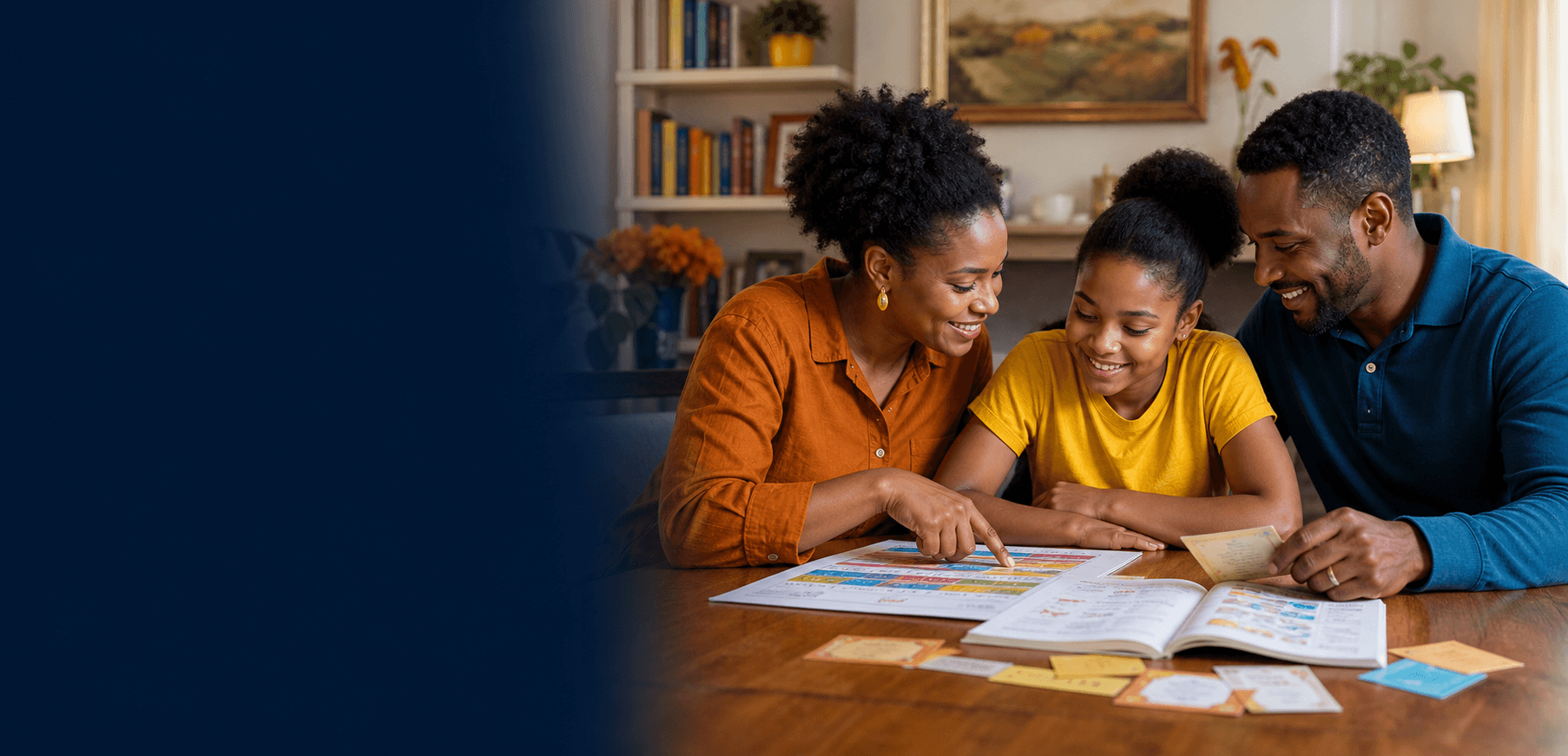 Parent and child connecting with a TutorFULL tutor